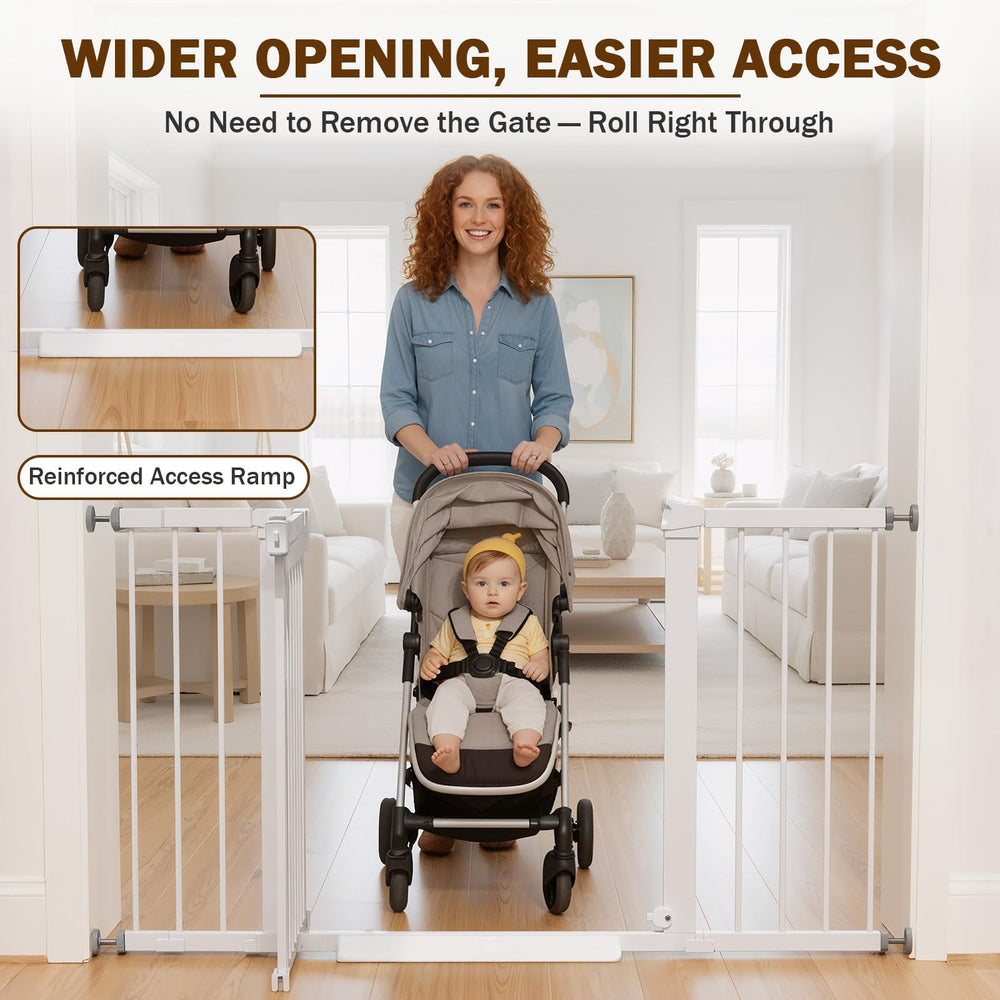 Mumeasy dual-lock safety keeps kids from opening while allowing adult access