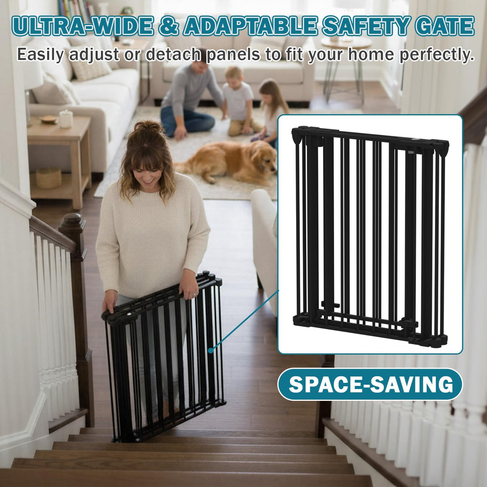 Mumeasy heavy-duty metal frame resists daily wear from kids and pets.