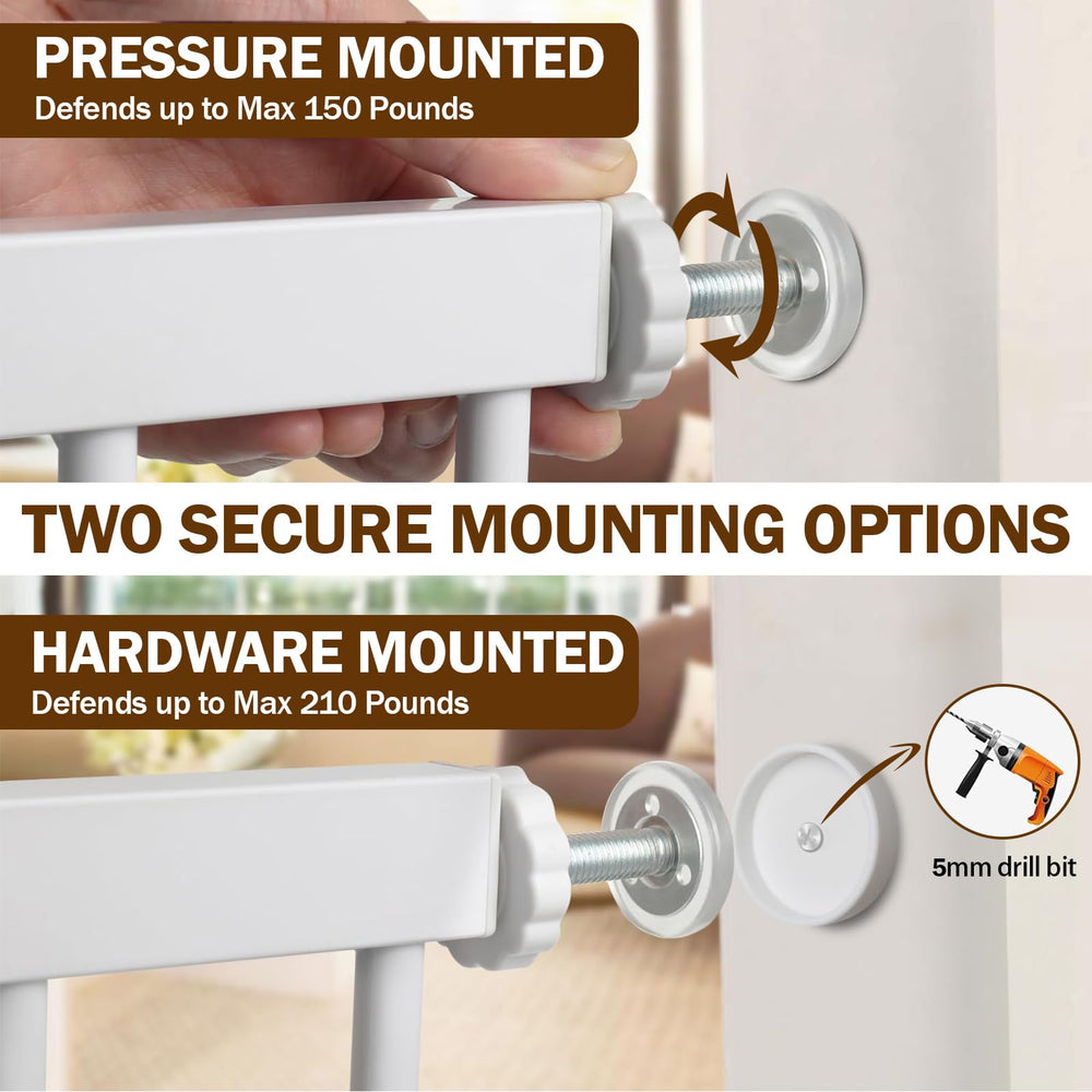 Mumeasy Y-bolt hardware secures stair posts for stability