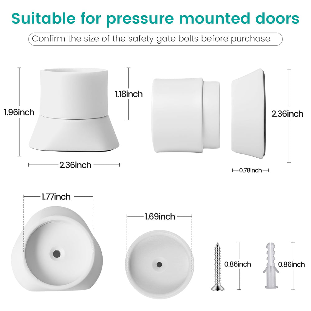 Mumeasy wall cup protector showing secure grip without wall damage