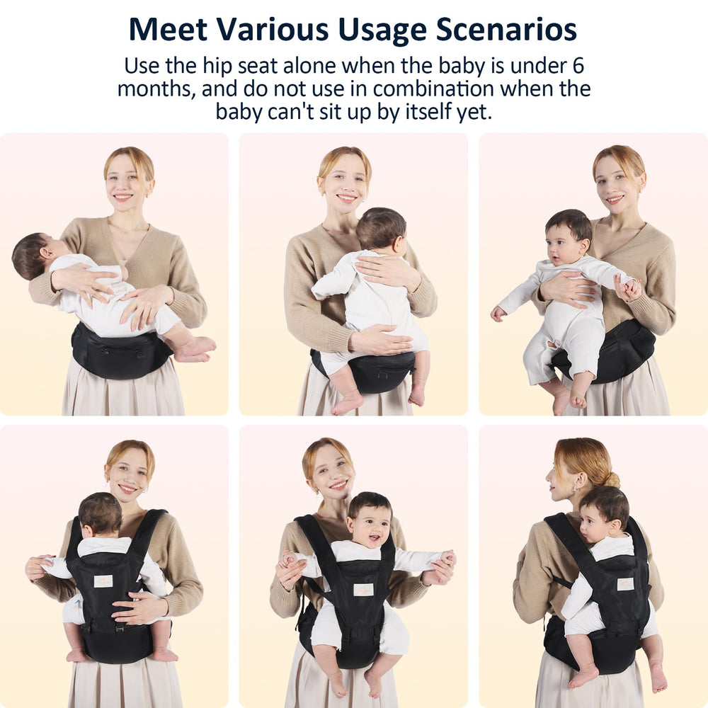 Mumgaroo 6-in-1 carrier setup for growing babies