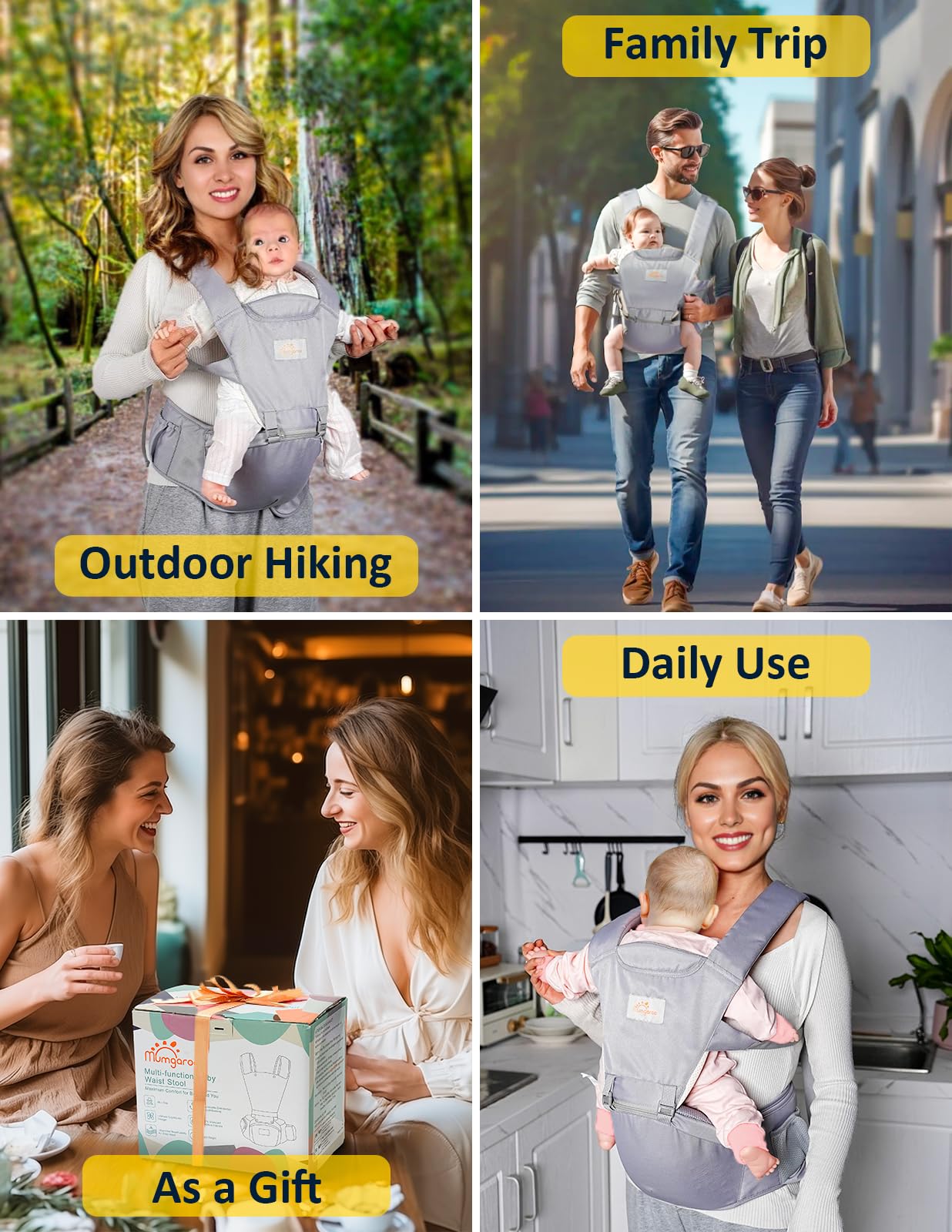 Mumgaroo easy-use design ideal for busy parents
