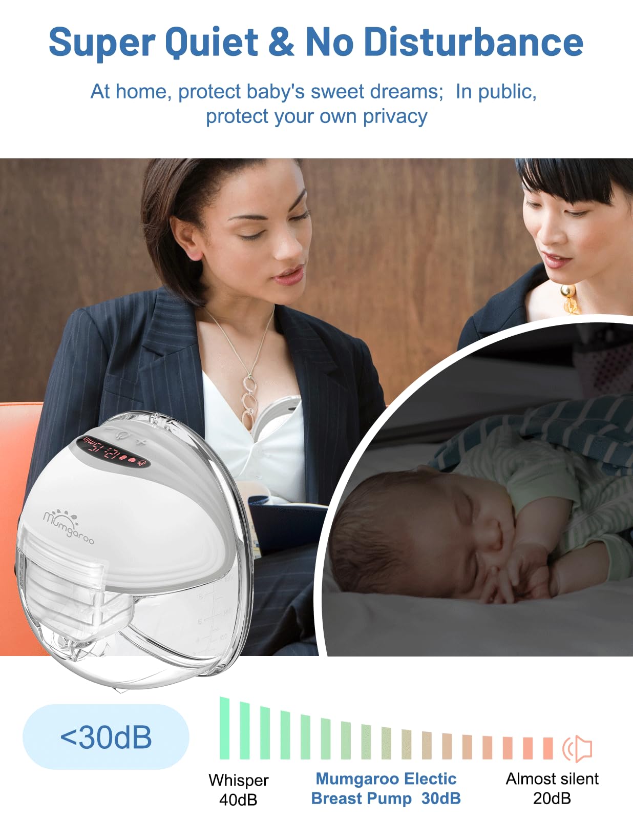 Mumgaroo uses food-grade parts for safe everyday pumping.