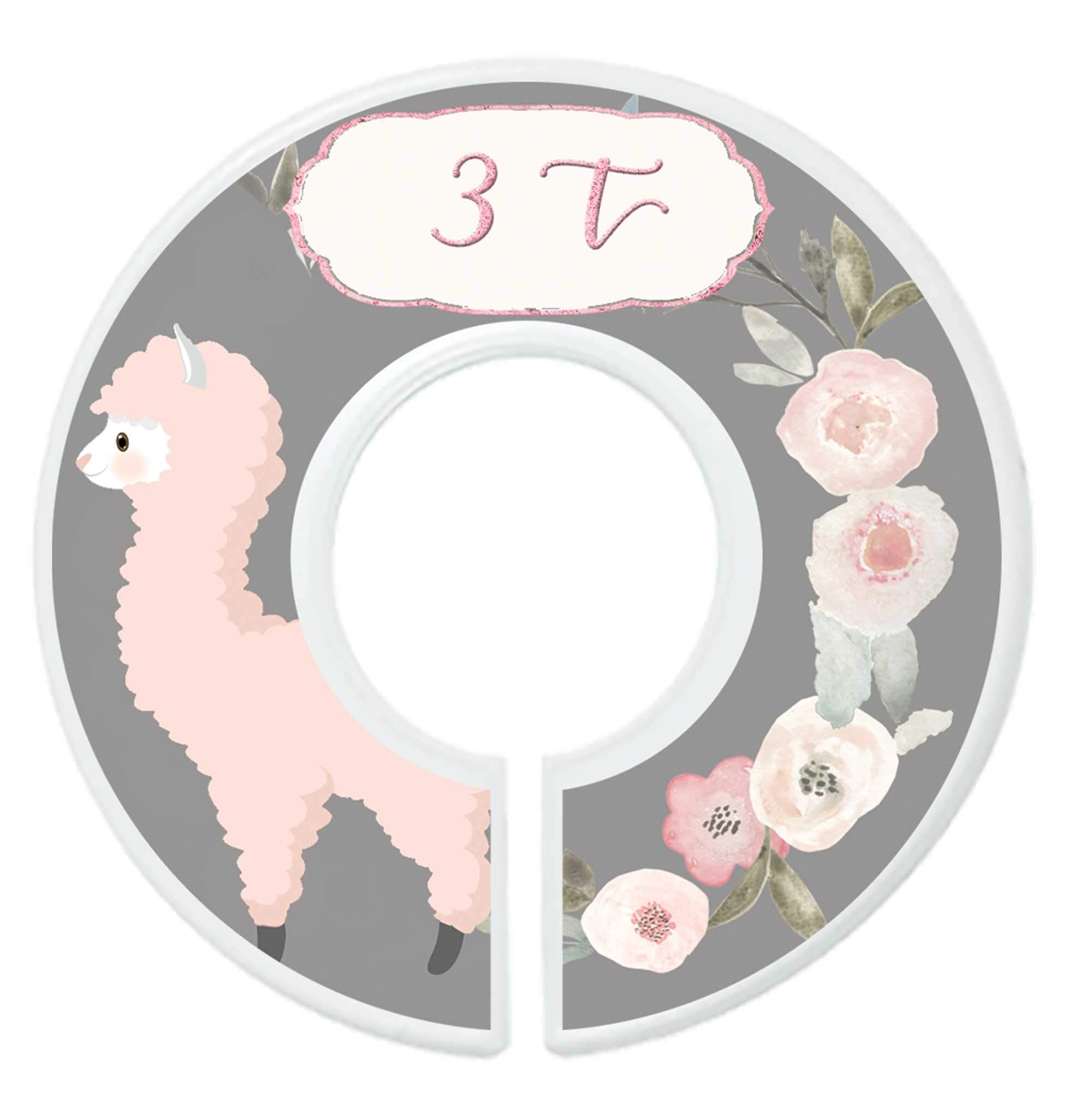 Mumsy Goose double-sided llama divider provides easy visibility from both directions.