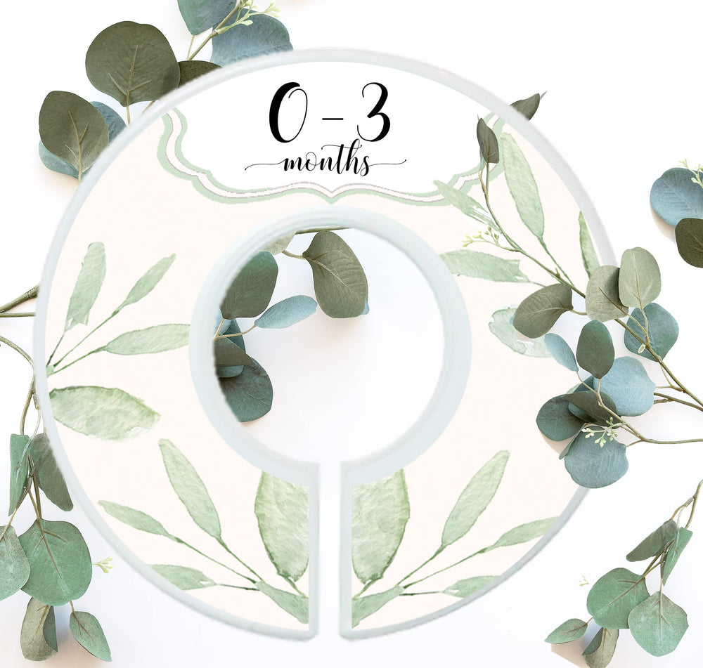 Mumsy Goose botanical greenery dividers have a satin finish and non-toxic materials.