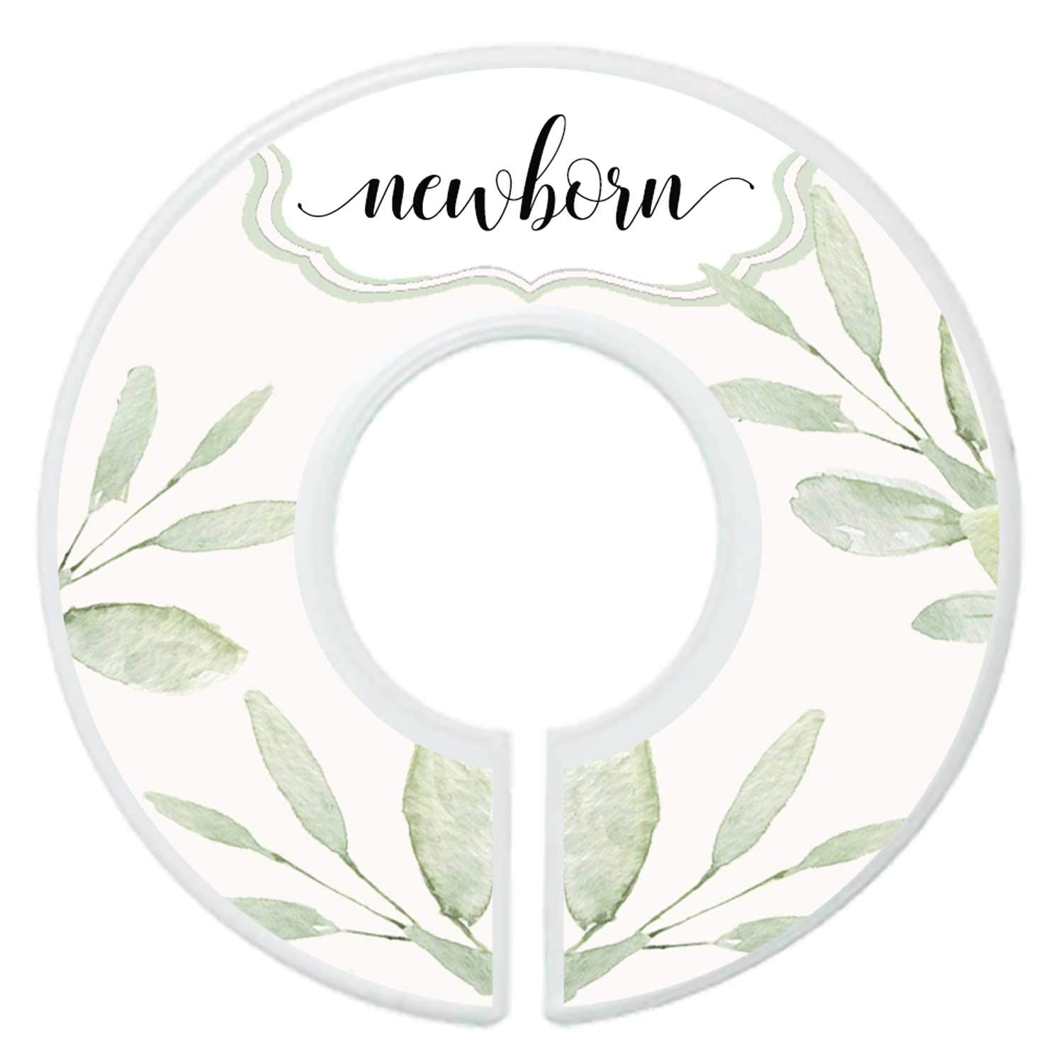 Mumsy Goose closet dividers feature a 1 3/8 inch hole for simple hanging.