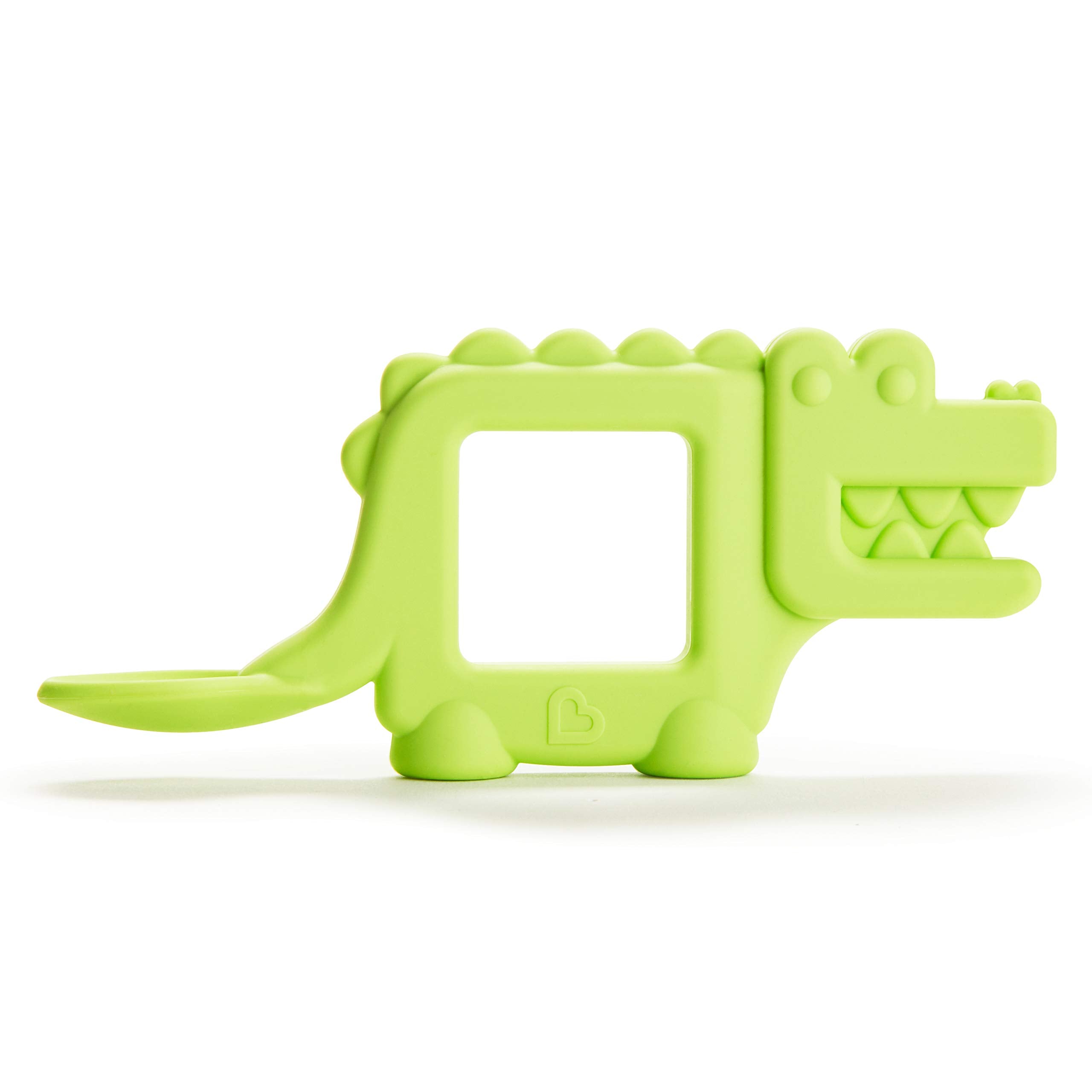 Munchkin Baby Toon Alligator easy-grip design for small hands.