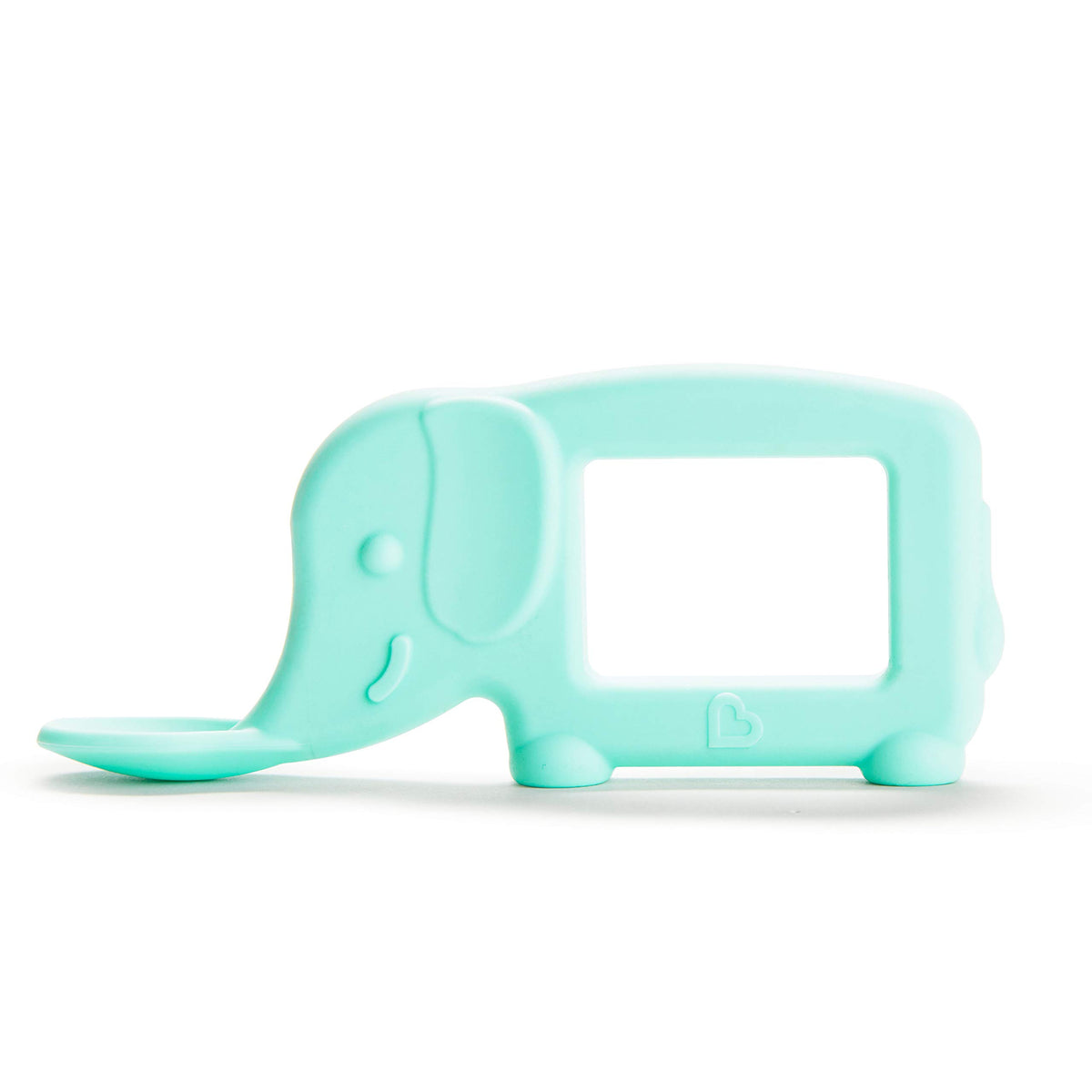 Munchkin Baby Toon silicone teether spoon elephant mint soothing gums during feeding