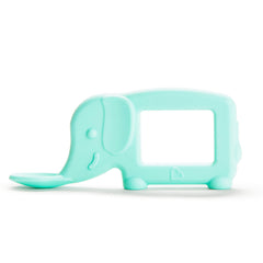 Munchkin Baby Toon silicone teether spoon elephant mint soothing gums during feeding