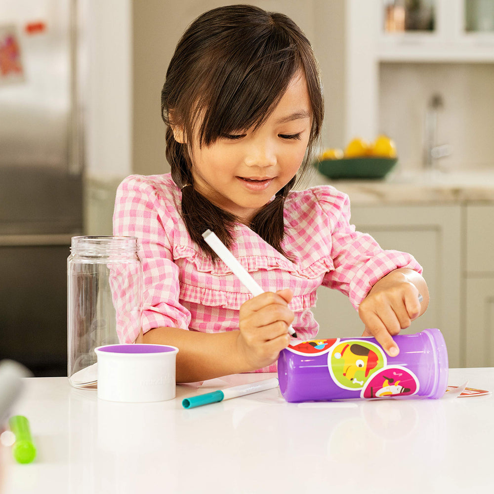 Munchkin Miracle 360 cup sticker pack for personalized on the go