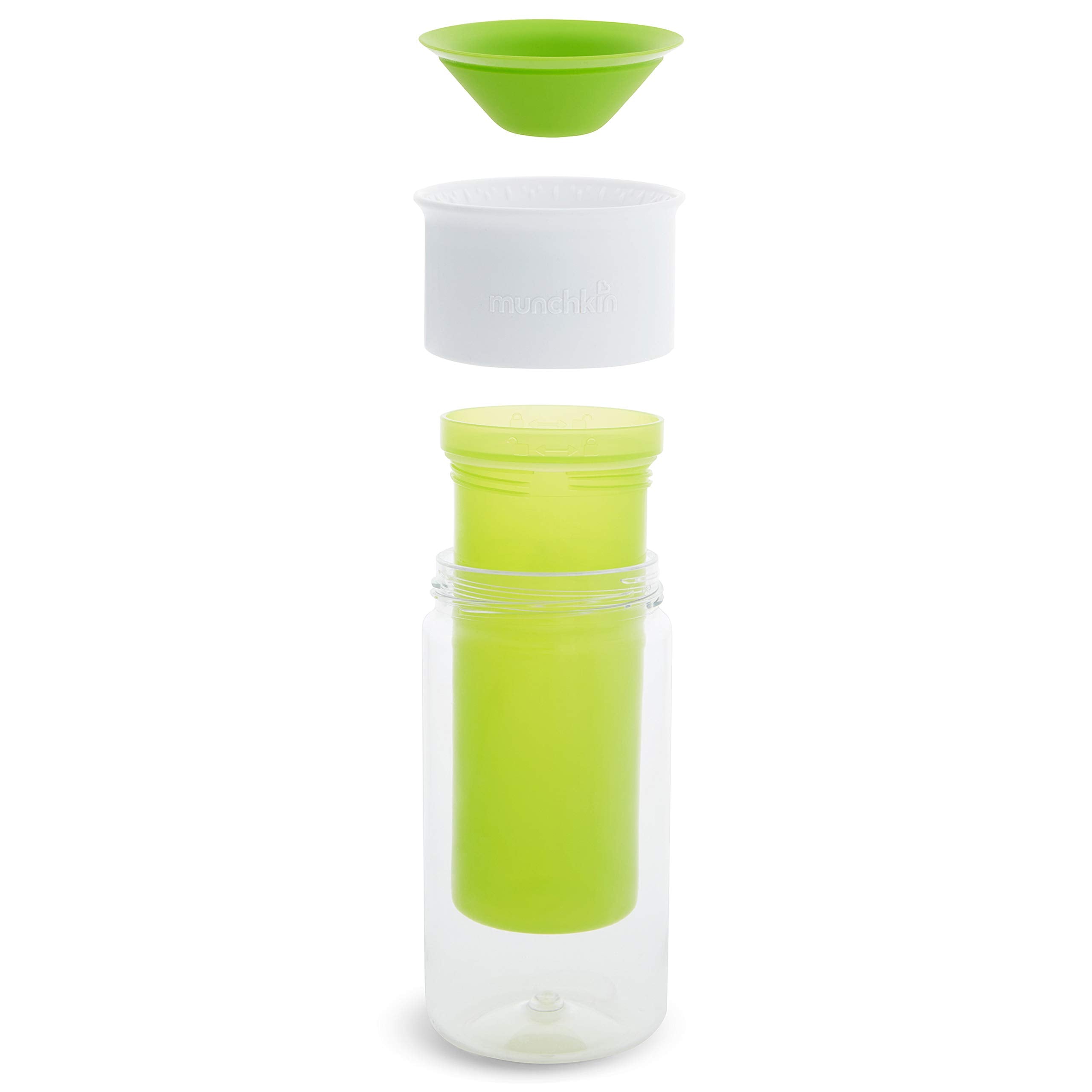 Toddlers use the Munchkin Miracle 360 cup daily.
