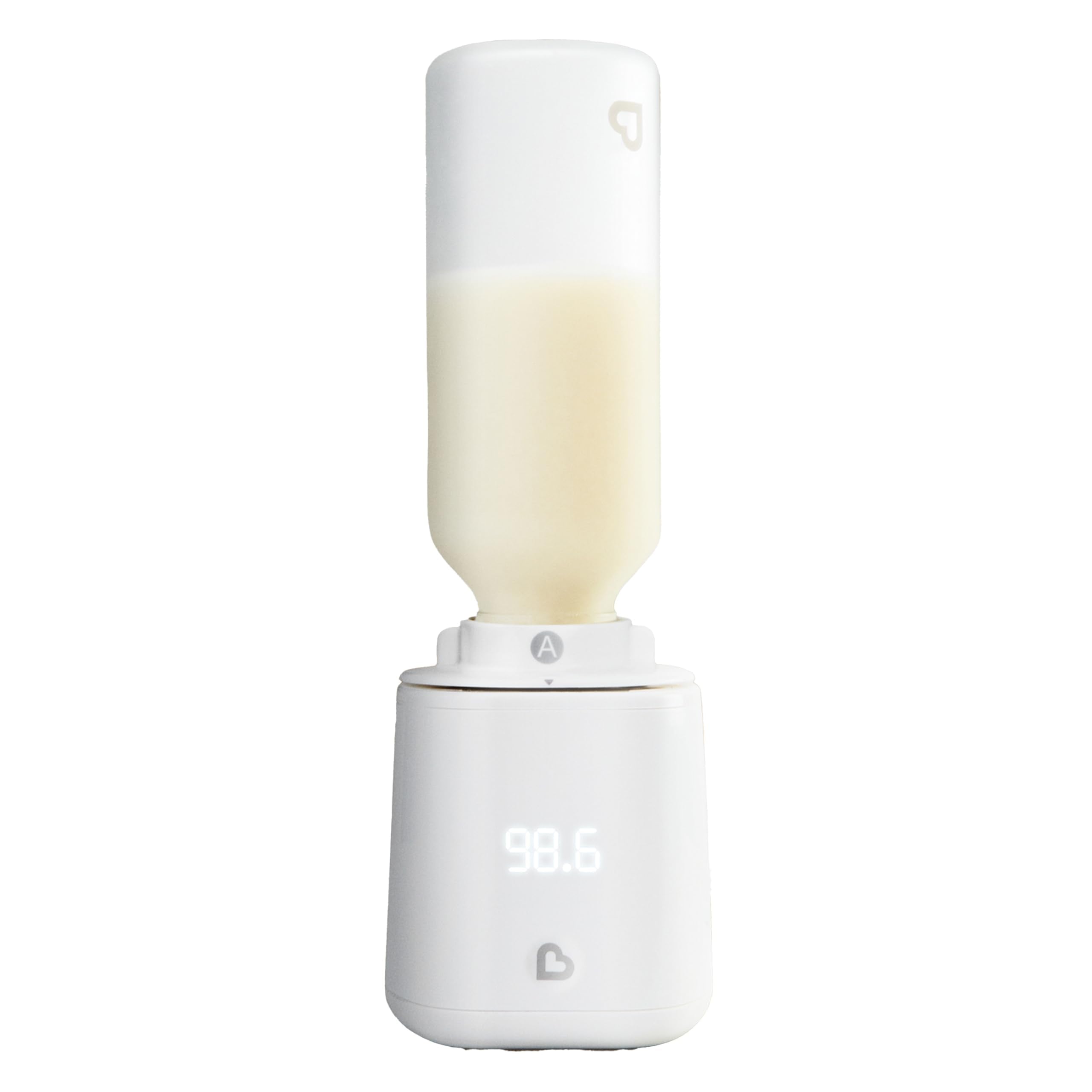 Munchkin Simple Touch bottle warmer base ready to heat