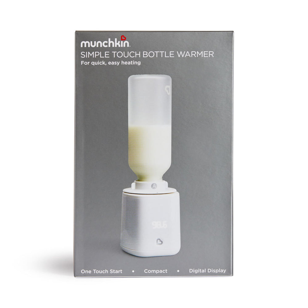 No water reservoir needed with Munchkin Simple Touch