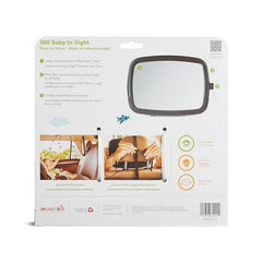 Munchkin sturdy dual straps attach to adjustable headrests for secure, easy installation.