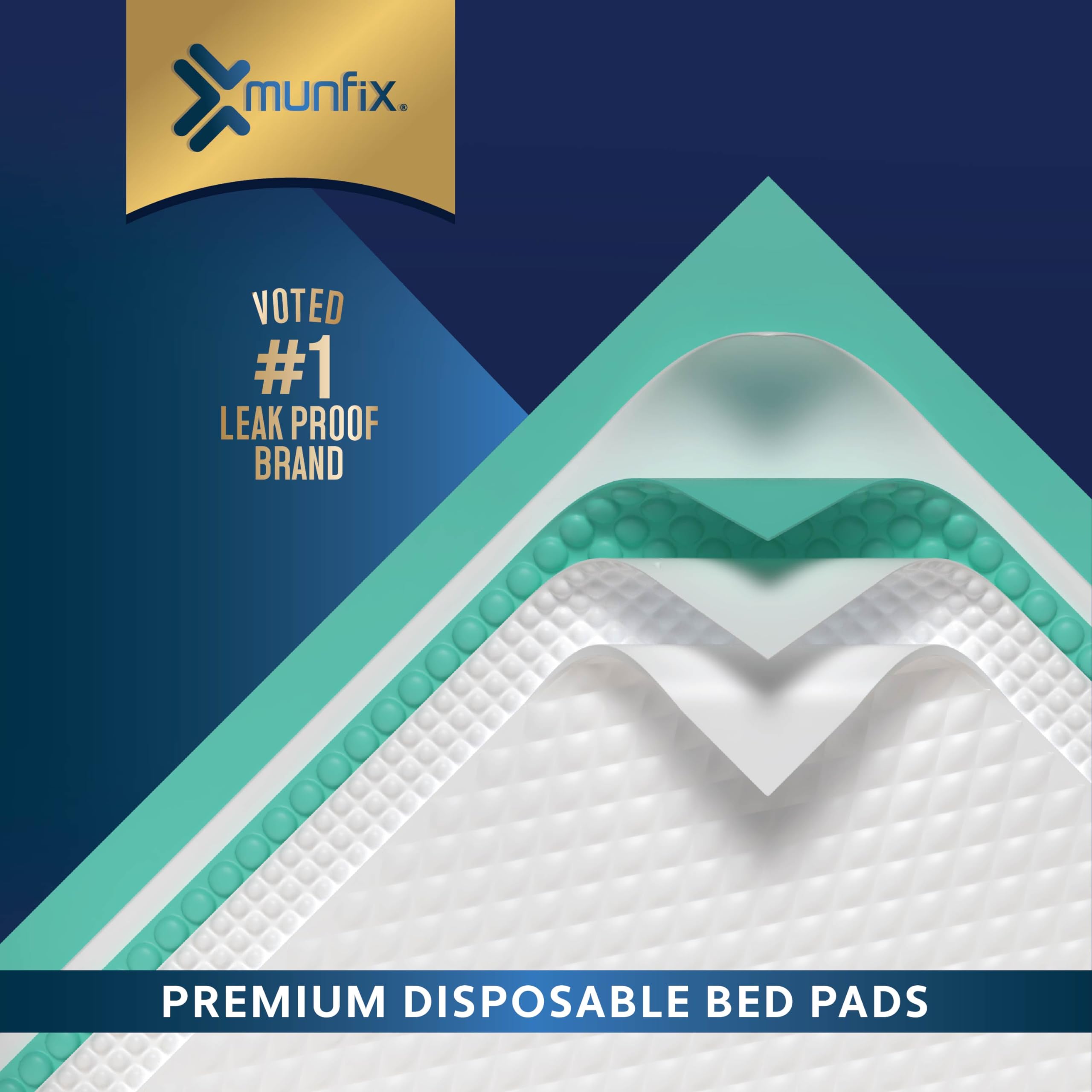 Munfix puppy pad 36x36 ideal for potty training and crate lining.