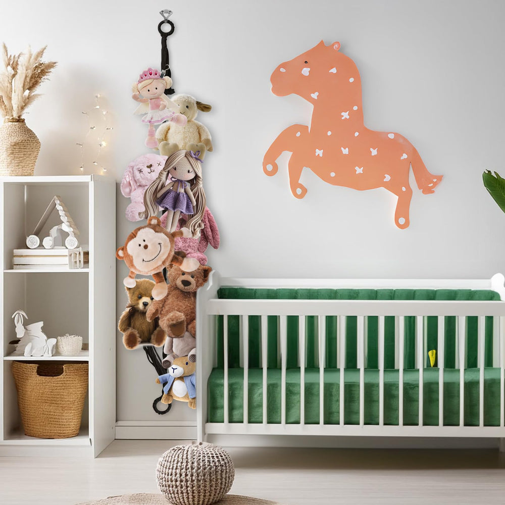 Munzong black hanging display decor complements modern bedrooms and playrooms