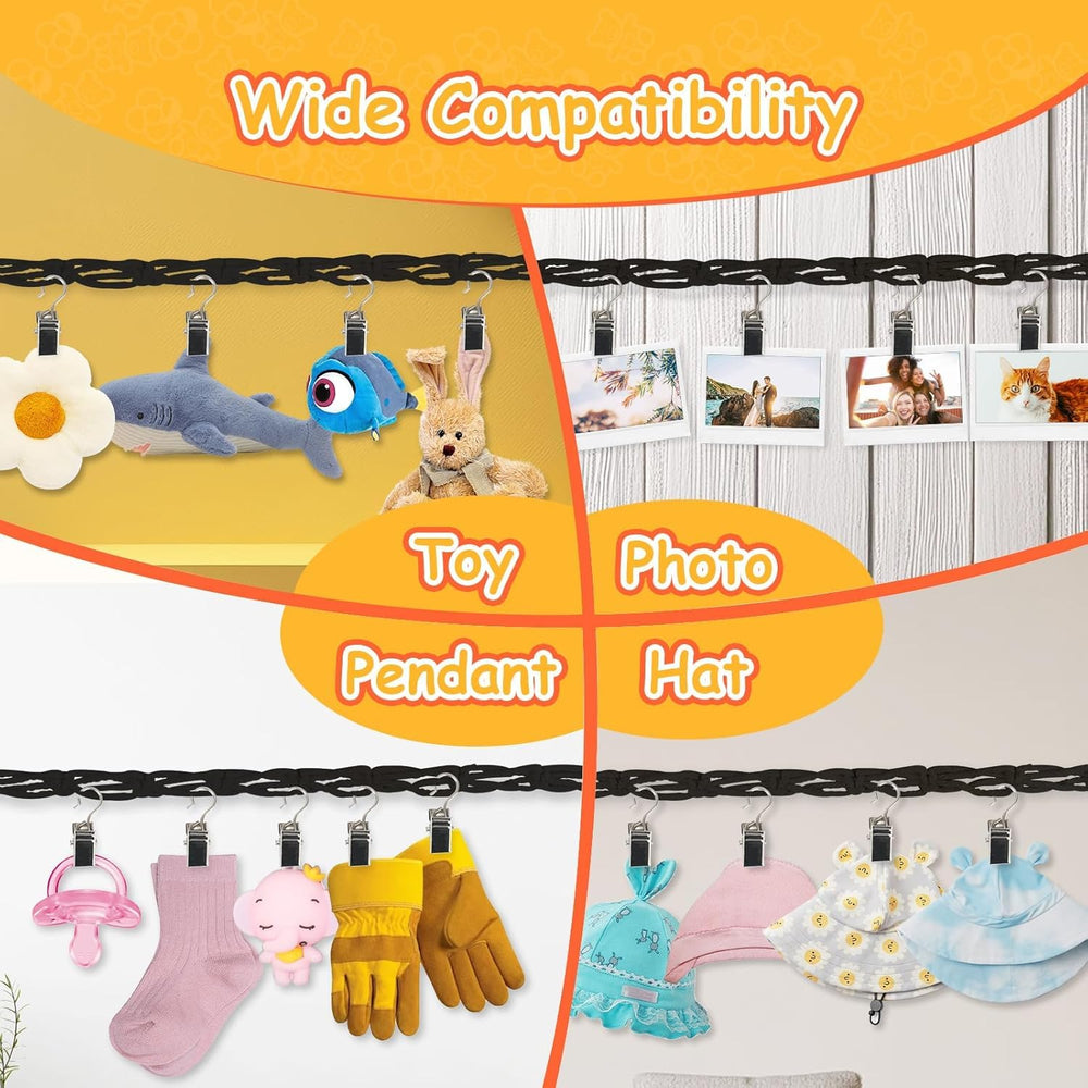 Munzong durable macramé rope and stainless ring provide secure hanging.