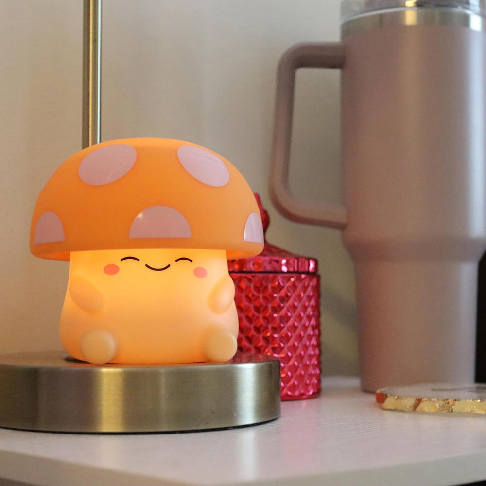 Mushi durable, water-resistant night light for daily use.