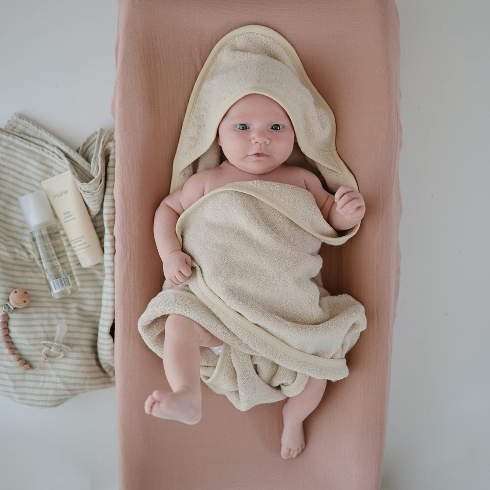 Mushie organic cotton fabric remains soft after many washes.
