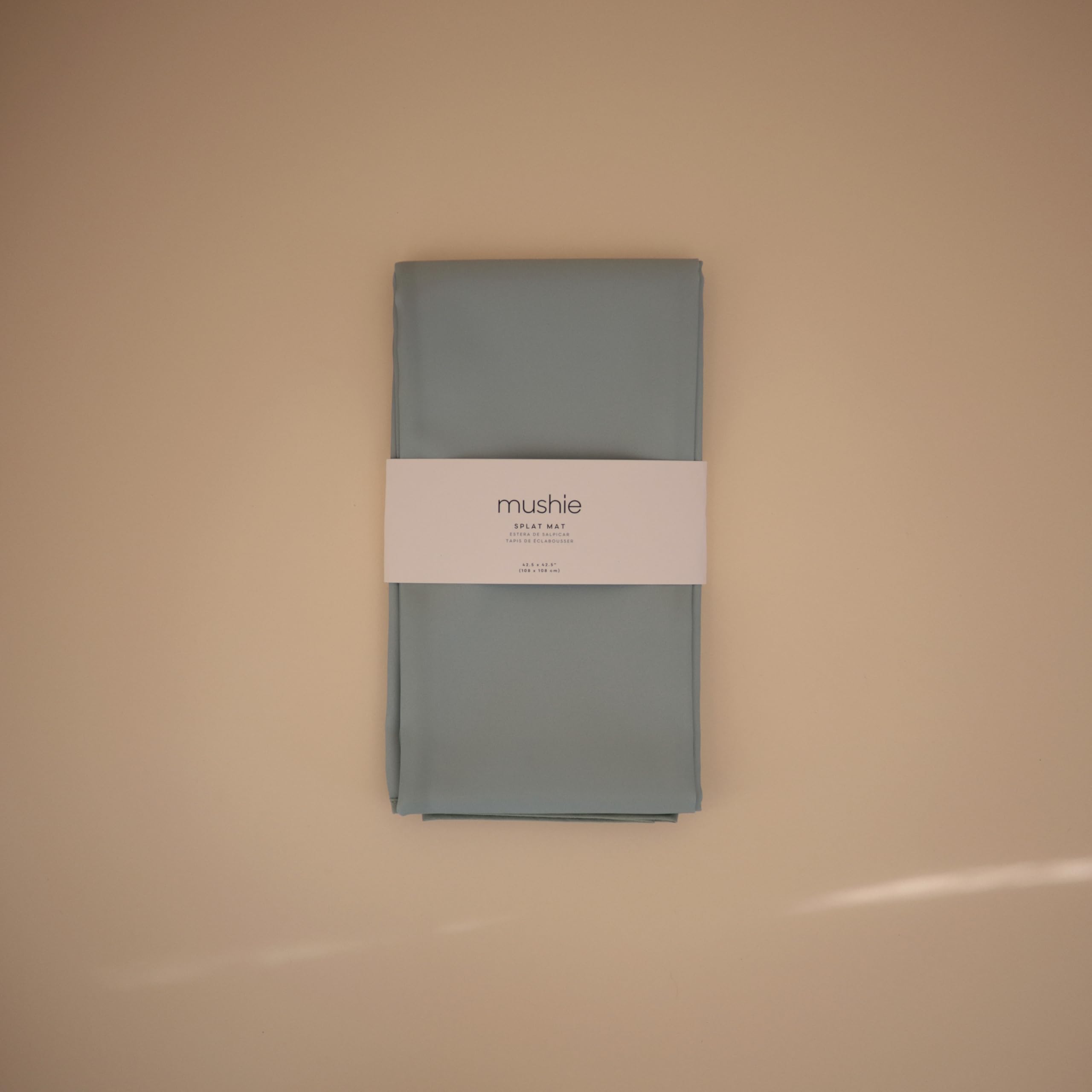 Roman Green color adds calm to busy kitchen and play areas.