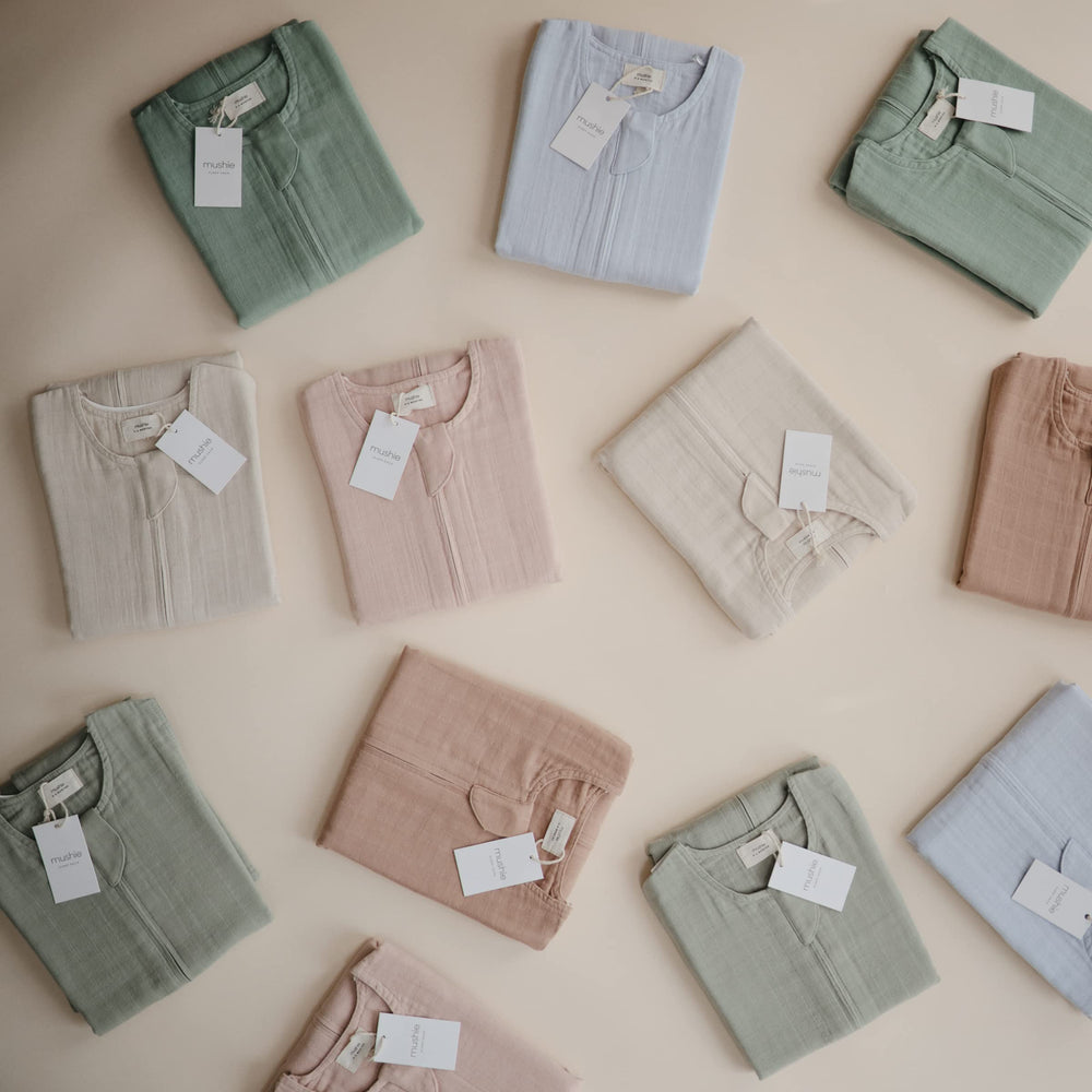Mushie brand story highlights safety, beauty, and function for little ones.