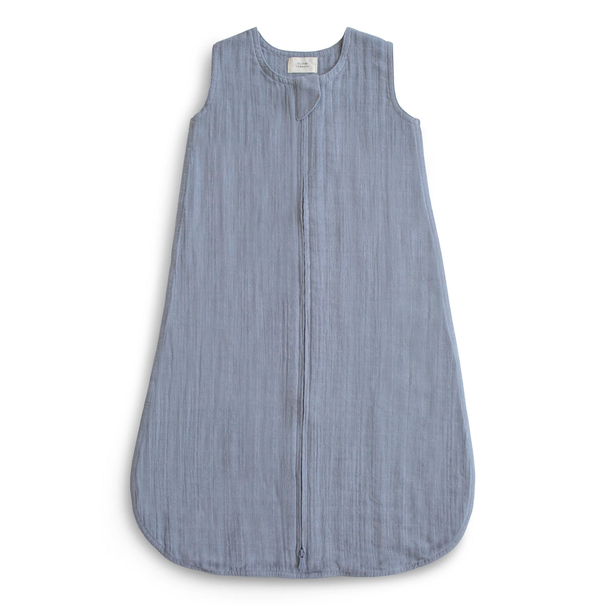 Mushie baby wearable blanket with sleeveless design for safe, breathable sleep during naps.