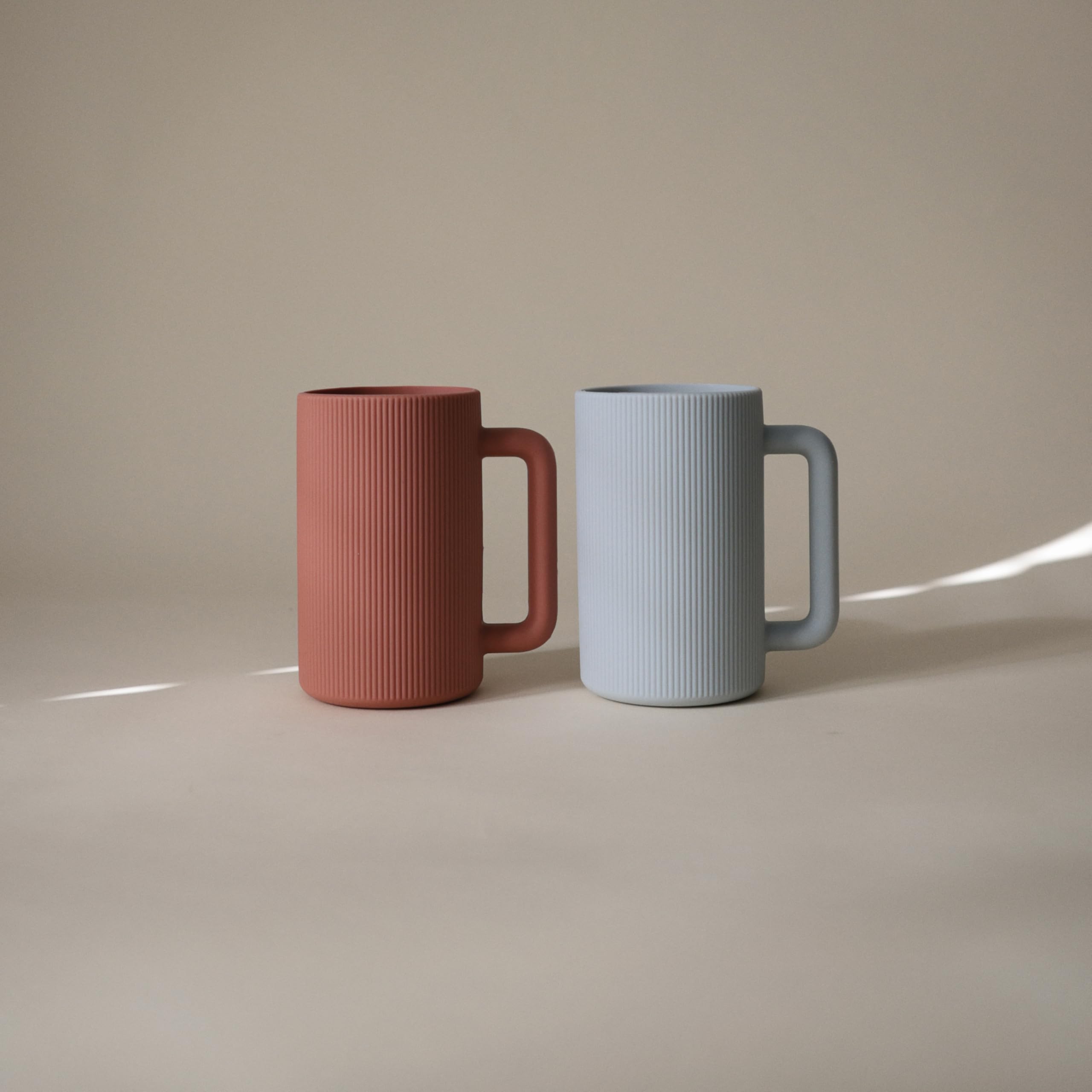 Mushie rinse cup top rack dishwasher safe for easy cleaning.