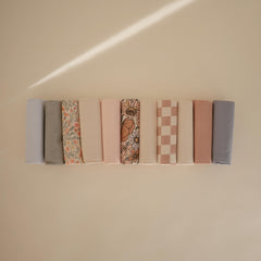Bottom bamboo blend layer of Mushie liner highlighting comfort and durability