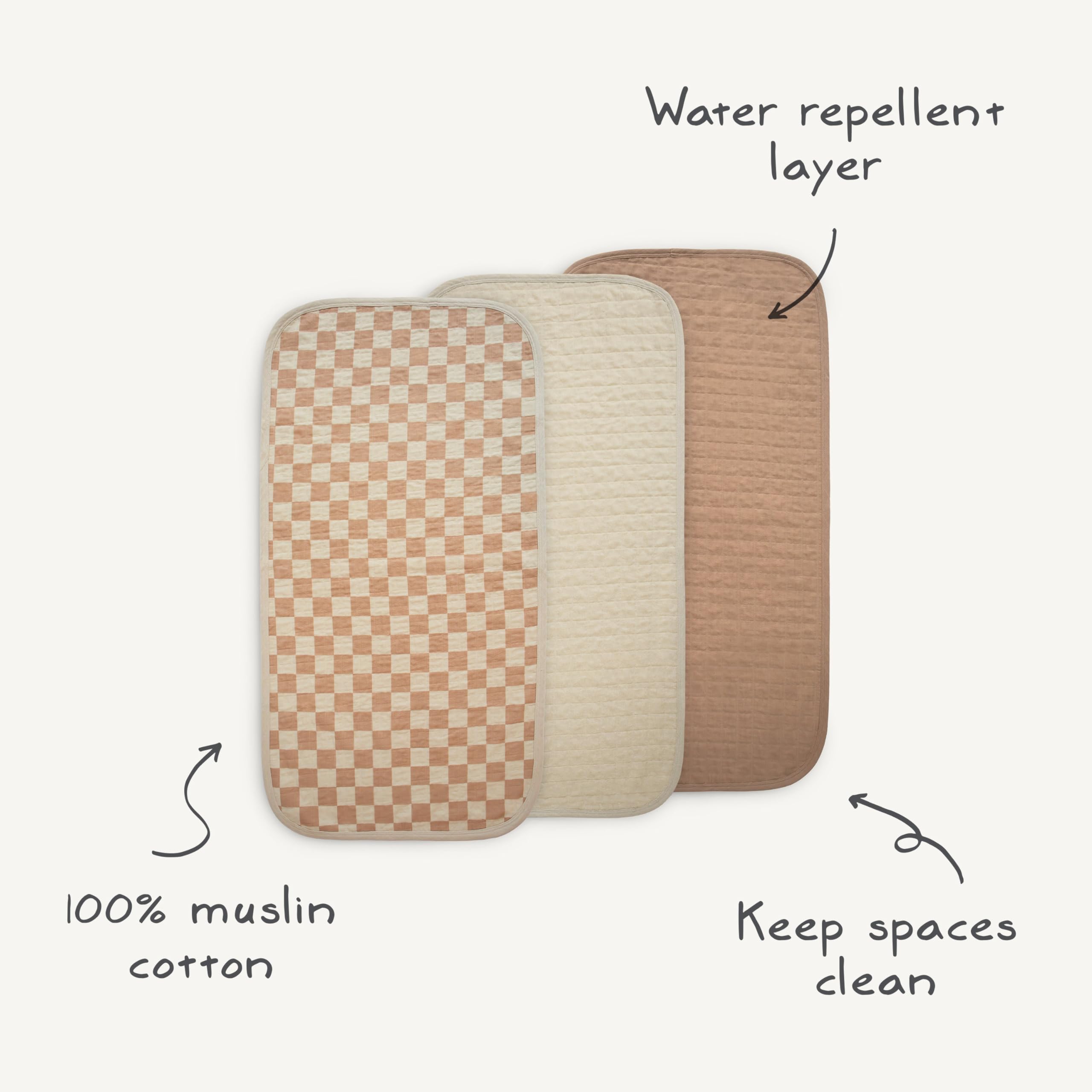 Mushie liner bottom bamboo blend adds softness and breathability