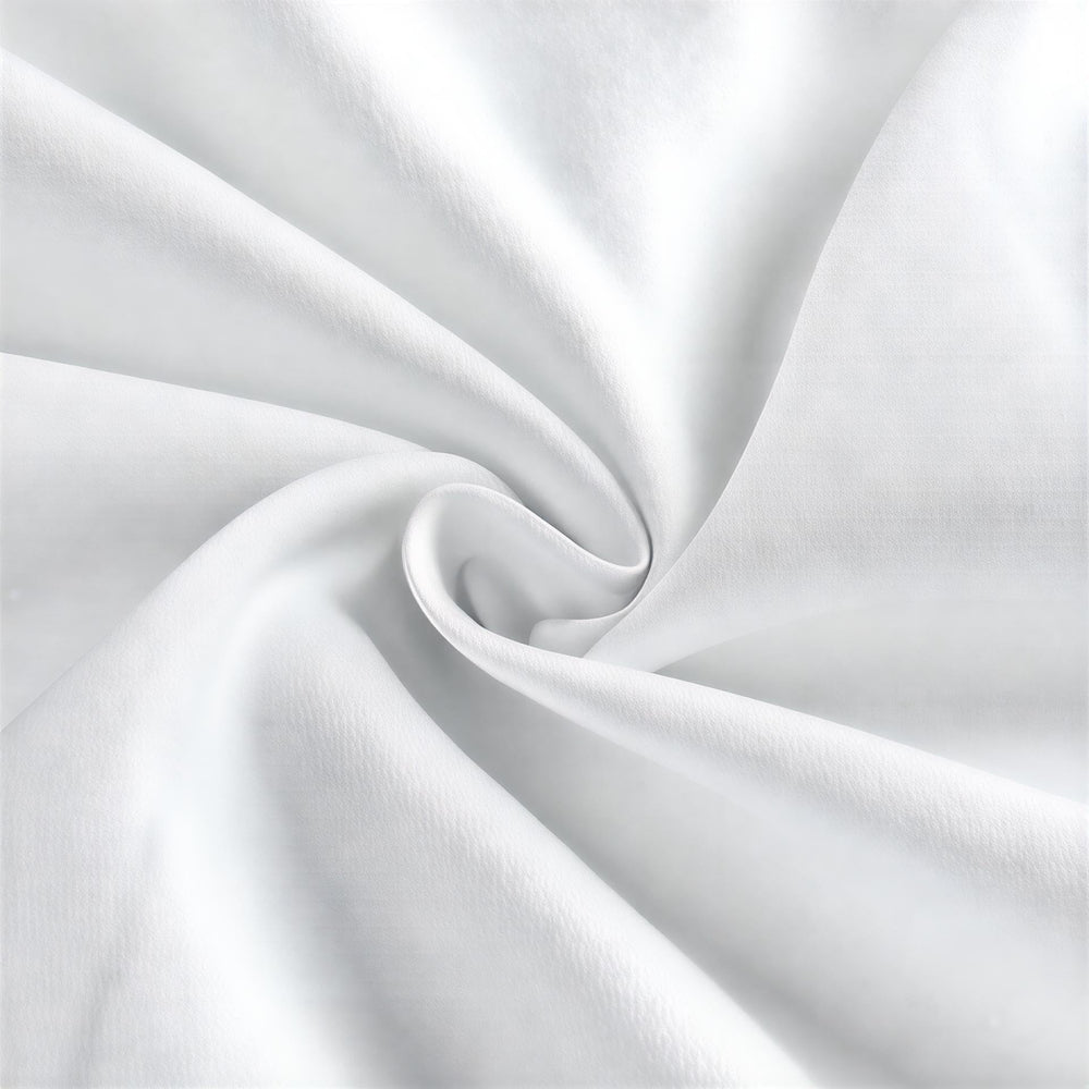 Muskan Collection white toddler pillowcase on bed, soft texture for gentle skin.