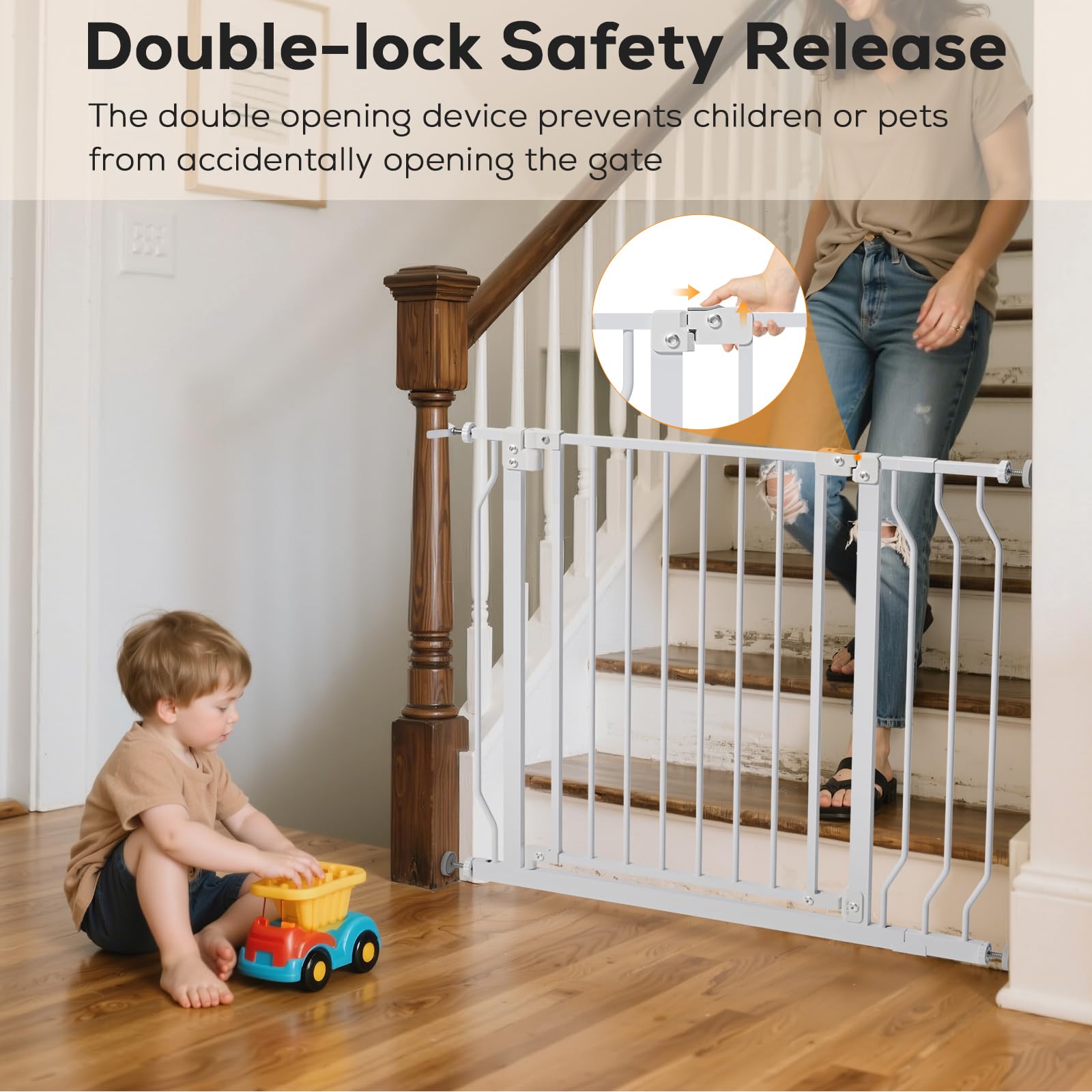 Mutak steel frame delivers durable, long-lasting safety for families.