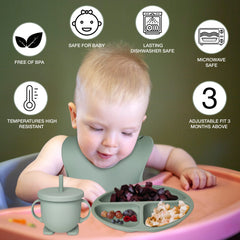 MutualProducts silicone fork designed for little mouths during self-feeding practice.