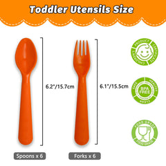 Muulaii BPA-free kids utensils designed for safe meals.