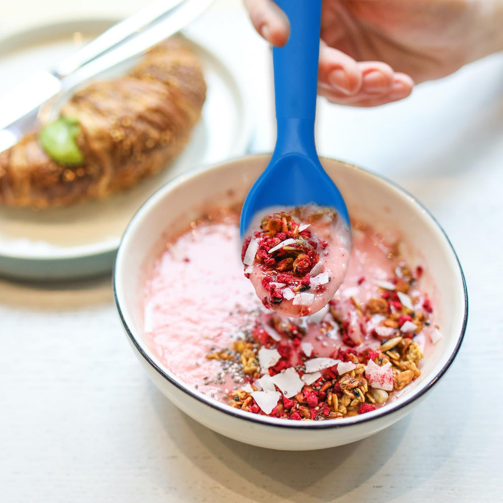 Muulaii dishwasher-safe spoons and forks clean easily after meals.