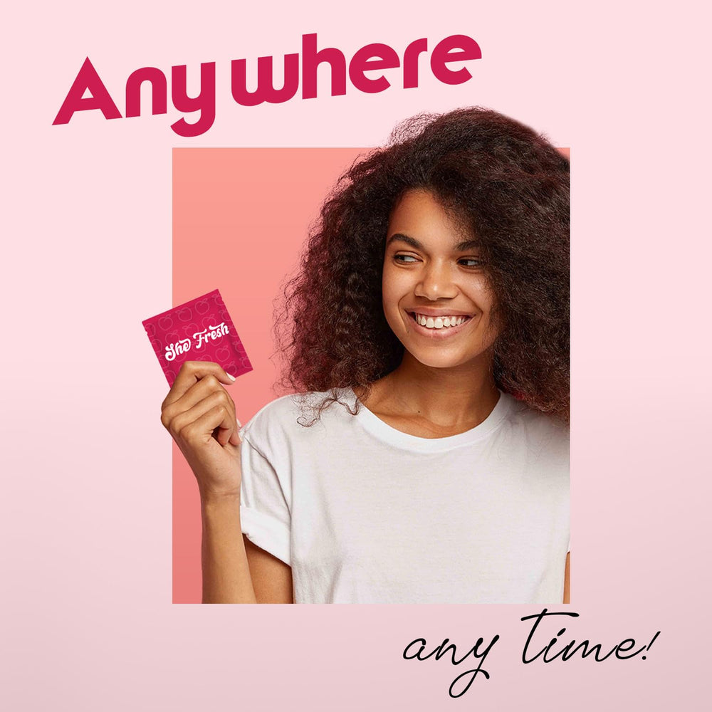Muun feminine wipes with a pH-balanced formulation for comfortable use.