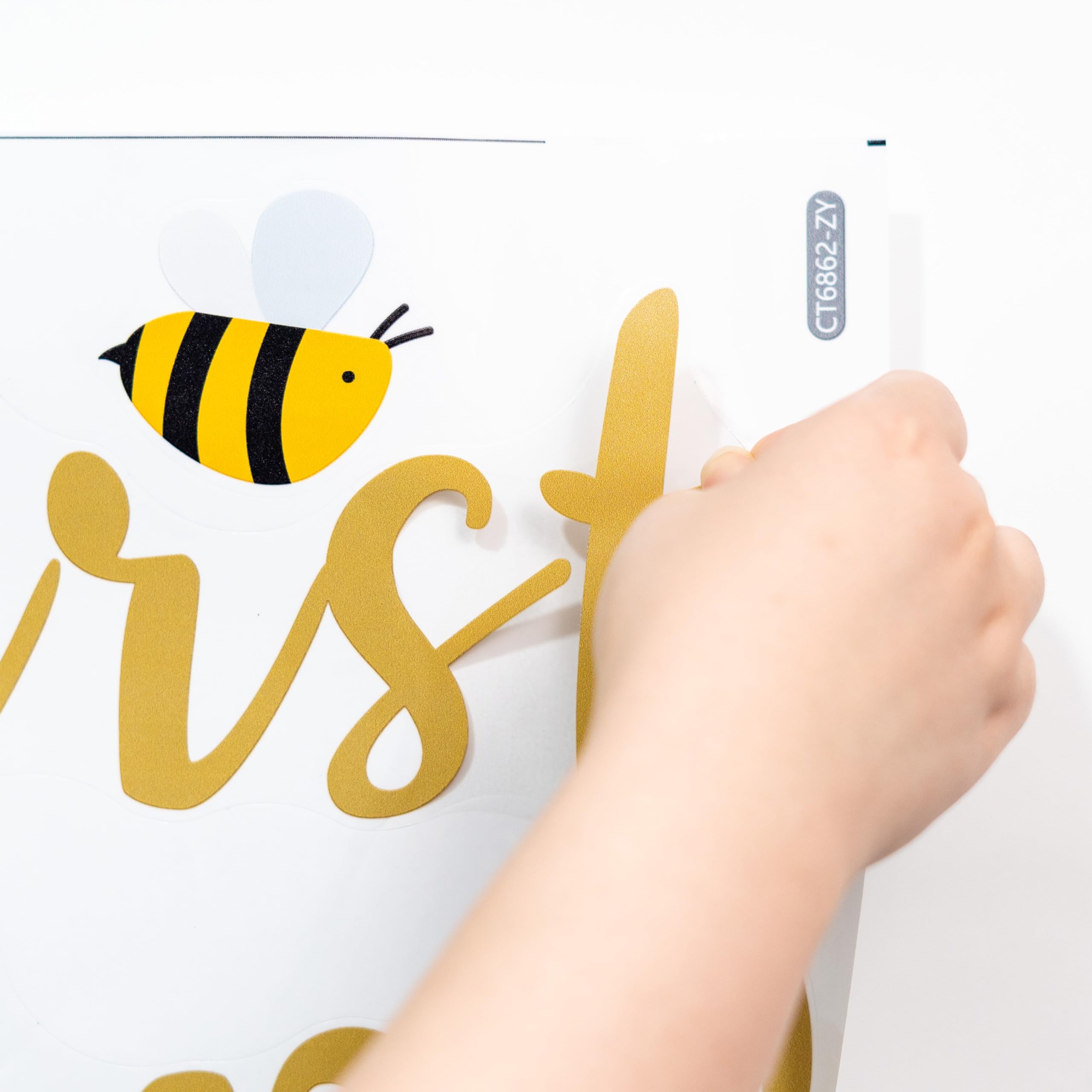MUWEOL bee day decal kit for easy, quick party styling.