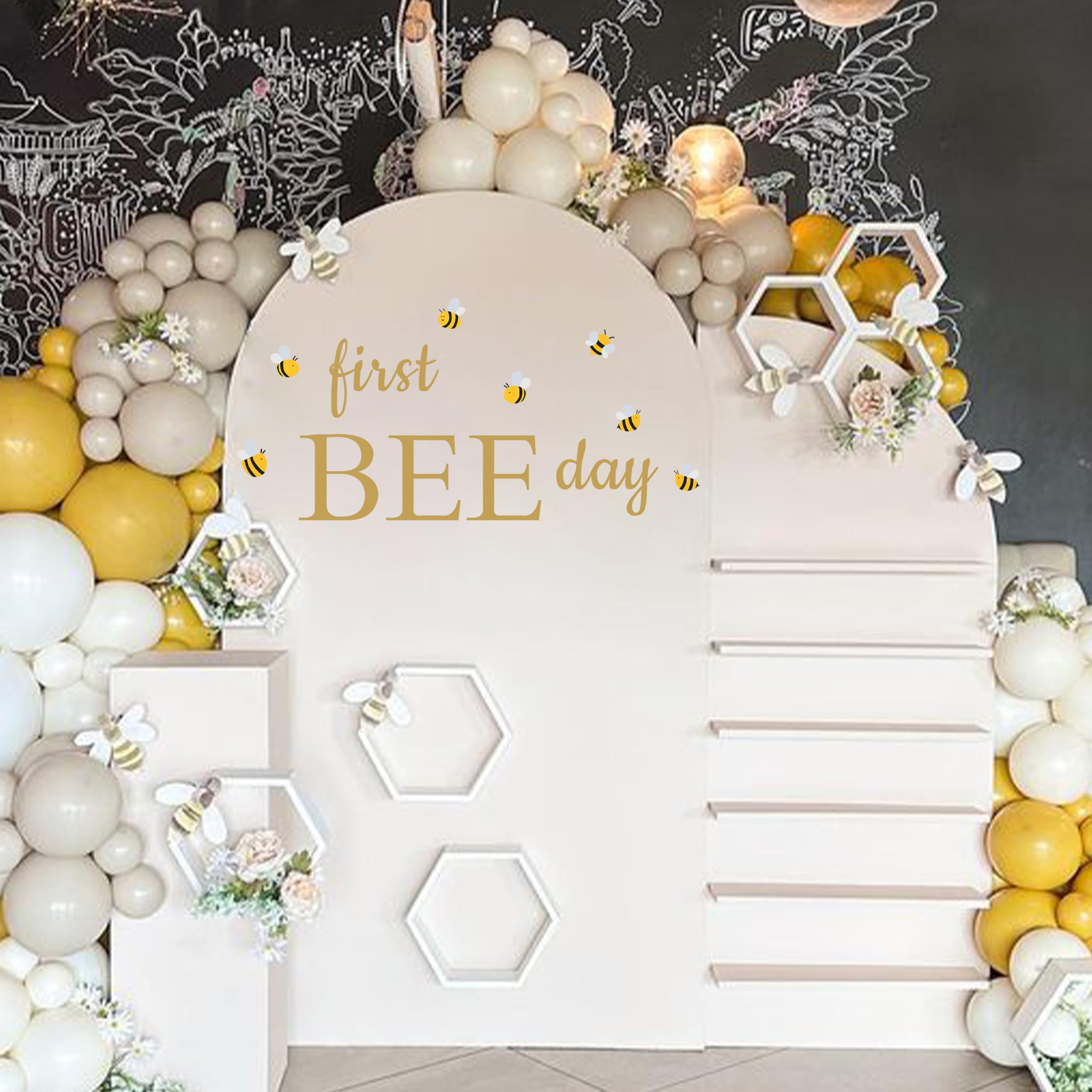 MUWEOL eco-friendly wall decals bee ideal for smooth surfaces.