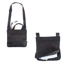 MUYU catheter bag holder side view showing discreet privacy design.