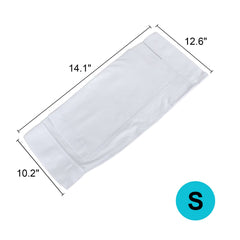 Bottom drainage opening for comfortable, mess-free emptying.