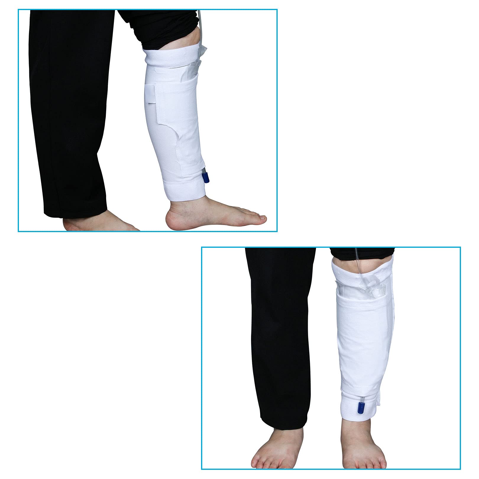 Latex-free fabric provides a soft, skin-friendly experience.