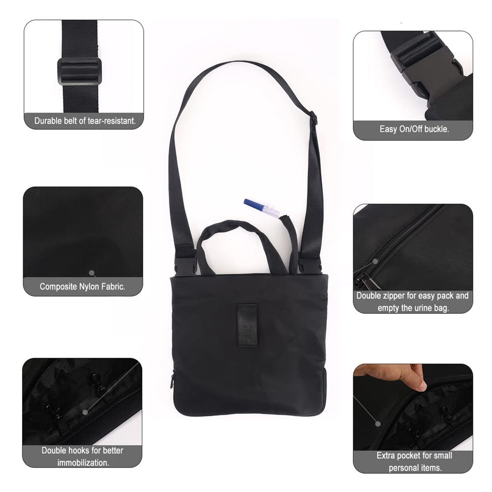 MUYU leak-resistant nylon with integrated pipe cover for discreet tubing.