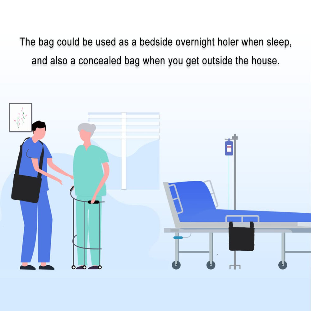 MUYU privacy-focused catheter bag cover supports comfortable outings.
