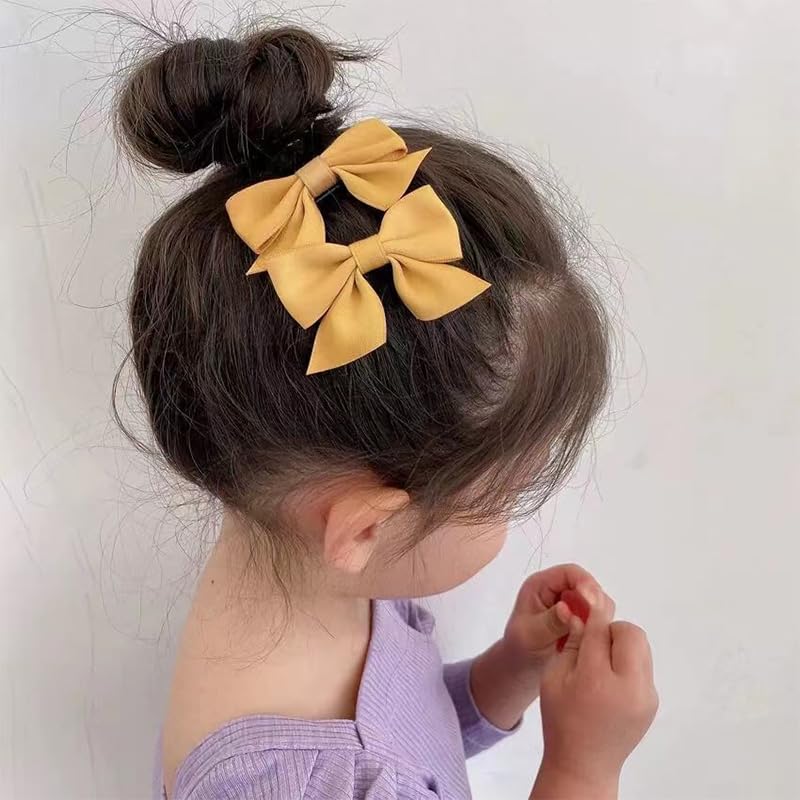 MXXGMYJ versatile hair bow clip for toddlers and dresses