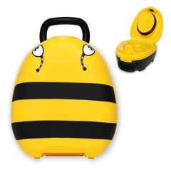 My Carry Potty Bumble Bee travel potty with handle for easy on-the-go potty breaks.