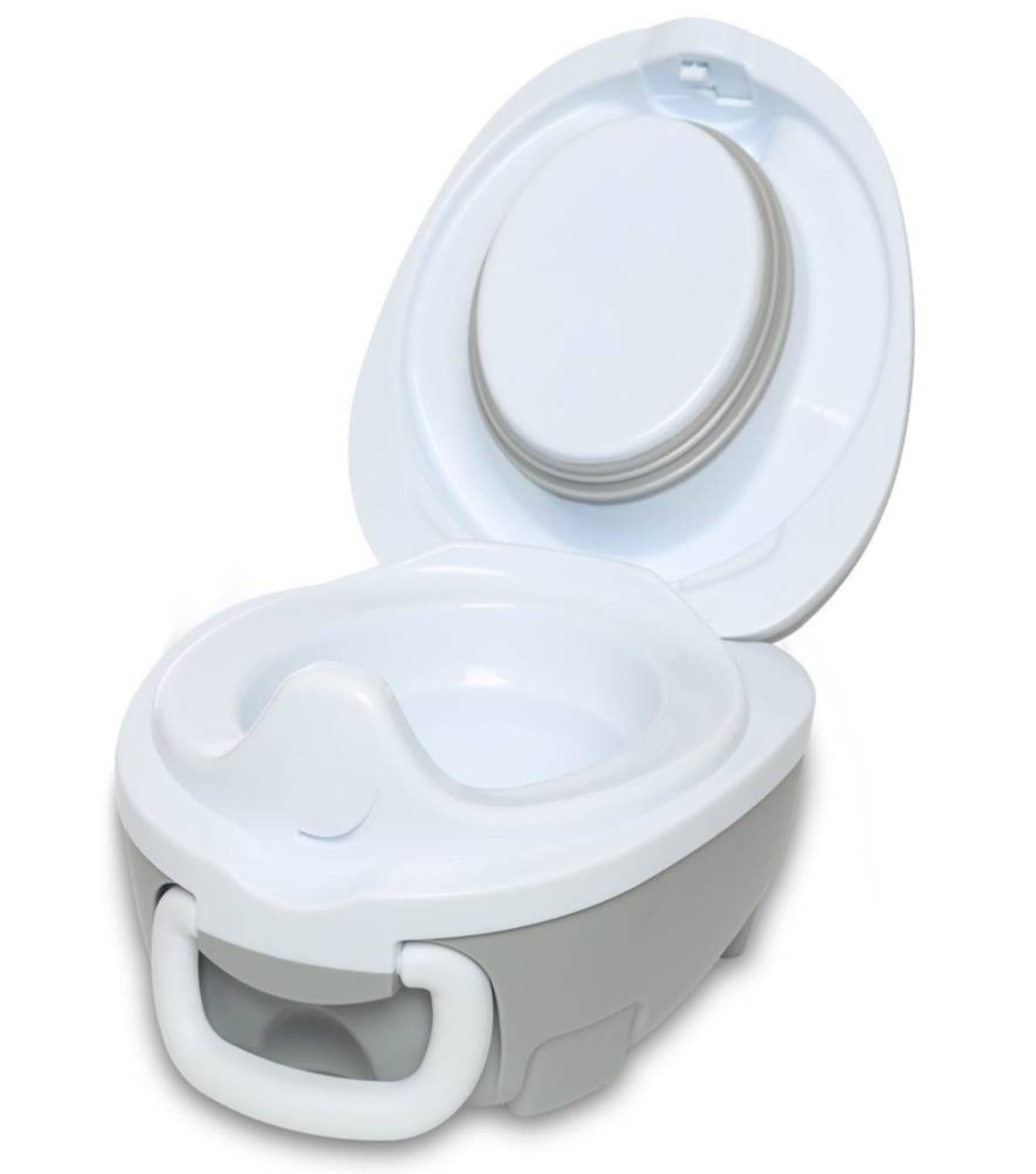 My Carry Potty lightweight under 2 lbs ready to stash in a diaper bag.