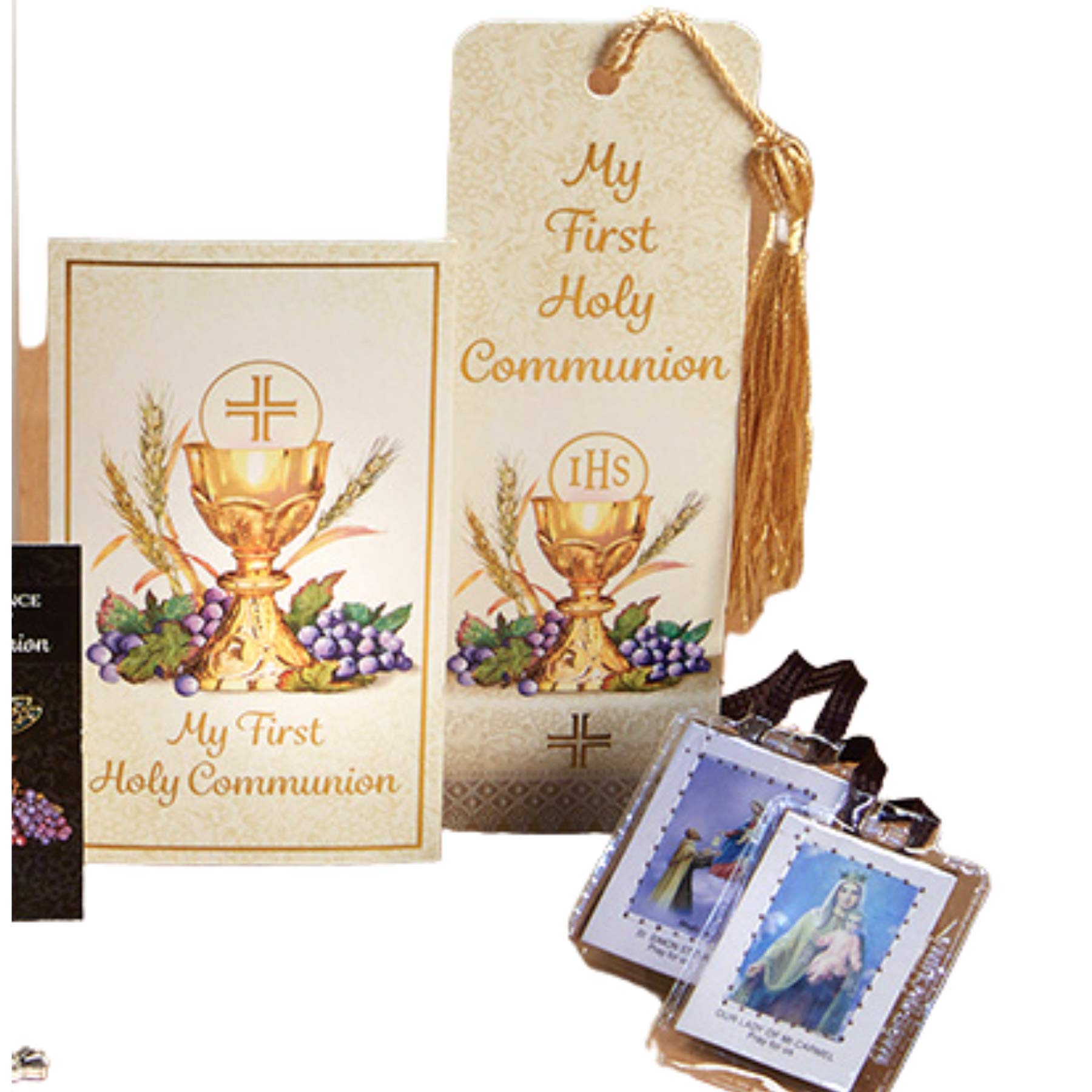 My First Holy Communion Gift Set lapel pin, zinc alloy enamel, keepsake token.