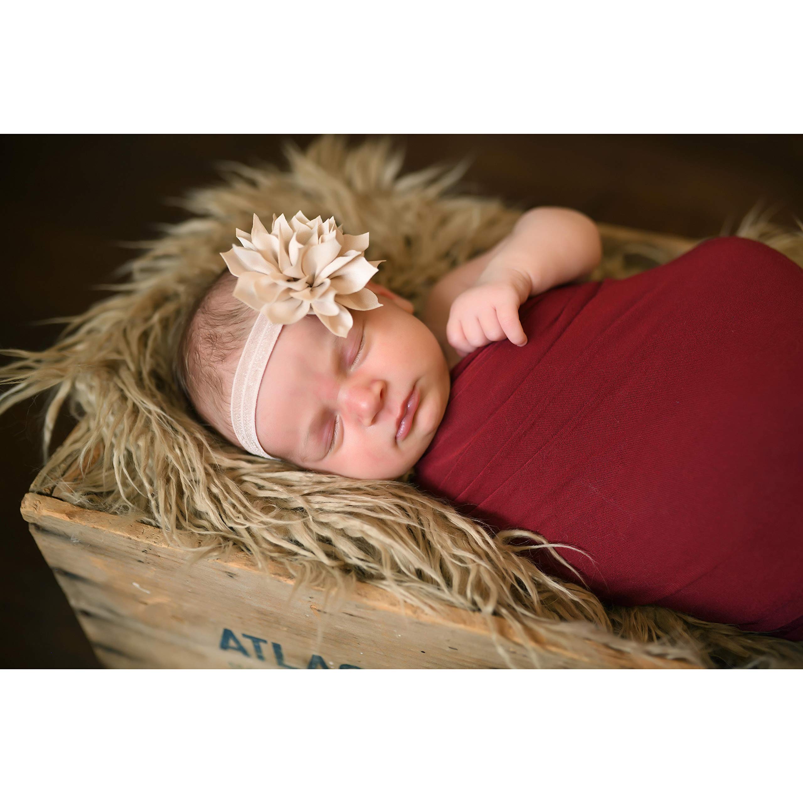 My Lello petal headband in lemon, festive color for photos.