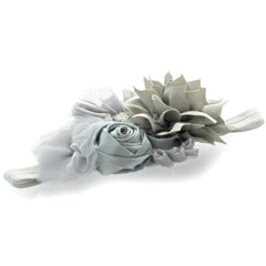 My Lello headband highlights rhinestone bead accents for a delicate dressy look.