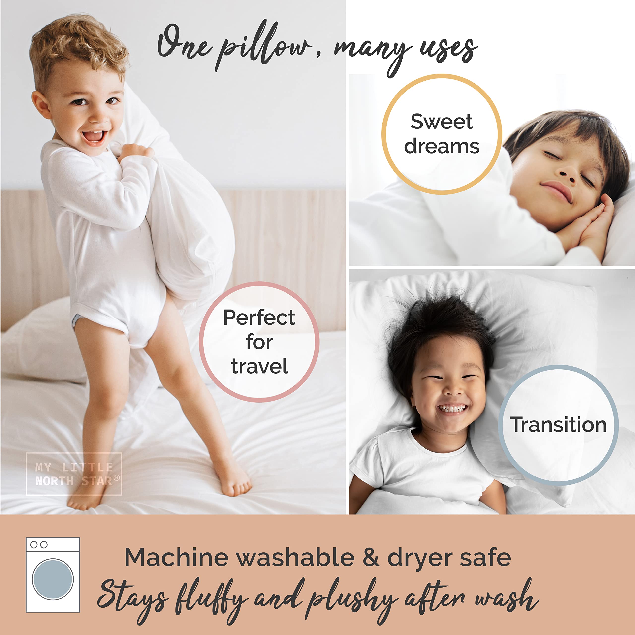 My Little North Star pillow includes a 5-year warranty for peace of mind.