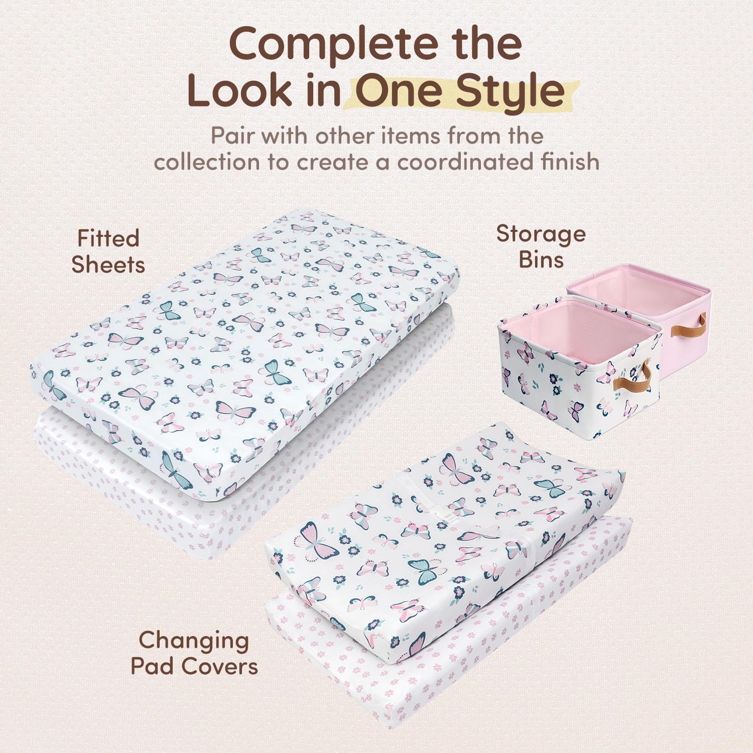 MY LITTLE ZONE compact nursery storage bin fits small spaces and daily use.